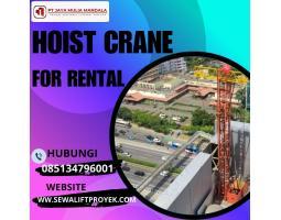 Sewa Hoist Crane 1 - 4 ton - Jakarta Utara