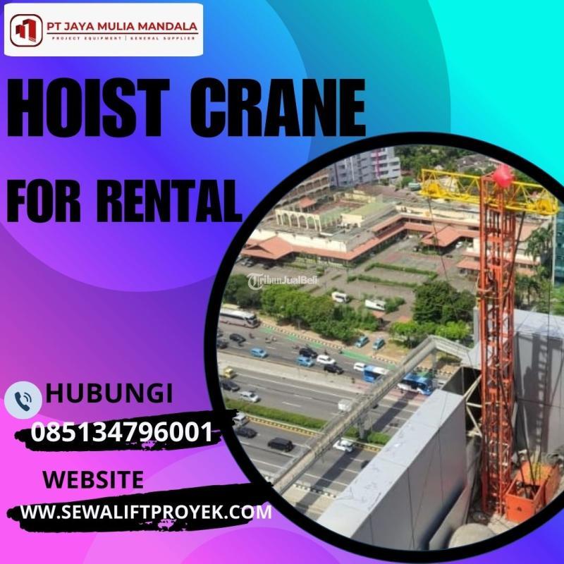 Sewa Hoist Crane 1 - 4 ton - Jakarta Utara