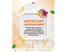 Jasa Laundry Sofa Kulit di Nanggewer Mekar - Bogor