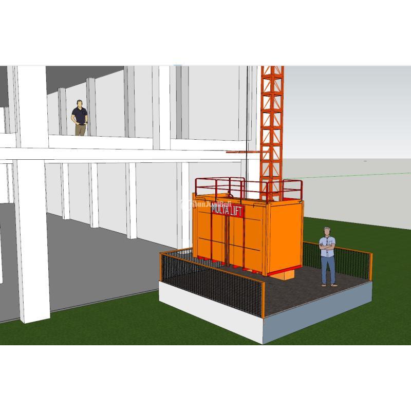 Sewa Passenger Hoist 4 Ton - Surabaya