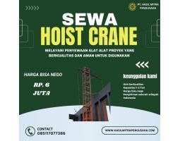 Sewa Hoist Crane - Jakarta Selatan 