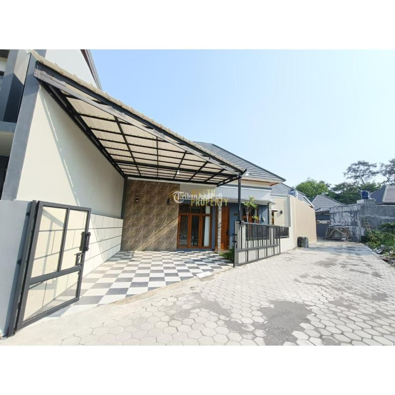 Dijual Rumah Modern Terbaru, Lt. 136m2, Lb. 110m2, Shm, Gratis Pajak, 2 Menit Dari Smpn 1 Ngemplak, Di Ngemplak, Sleman - Yogyakarta