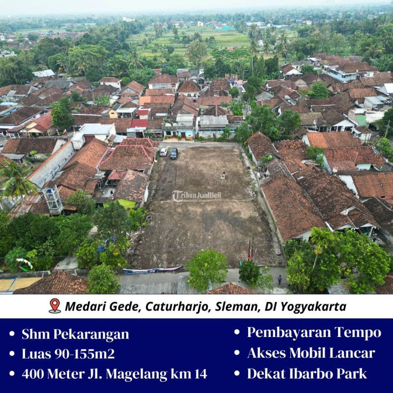 Dijual Tanah Pekarangan, Luas 90-155m2, Shm, Lingkungan Nasionalis, Dekat Ibarbo Park, Sleman - Yogyakarta
