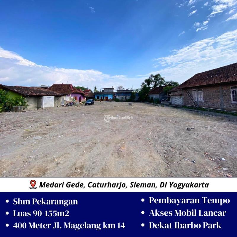 Dijual Tanah Pekarangan, Luas 90-155m2, Shm, Lingkungan Nasionalis, Dekat Ibarbo Park, Sleman - Yogyakarta