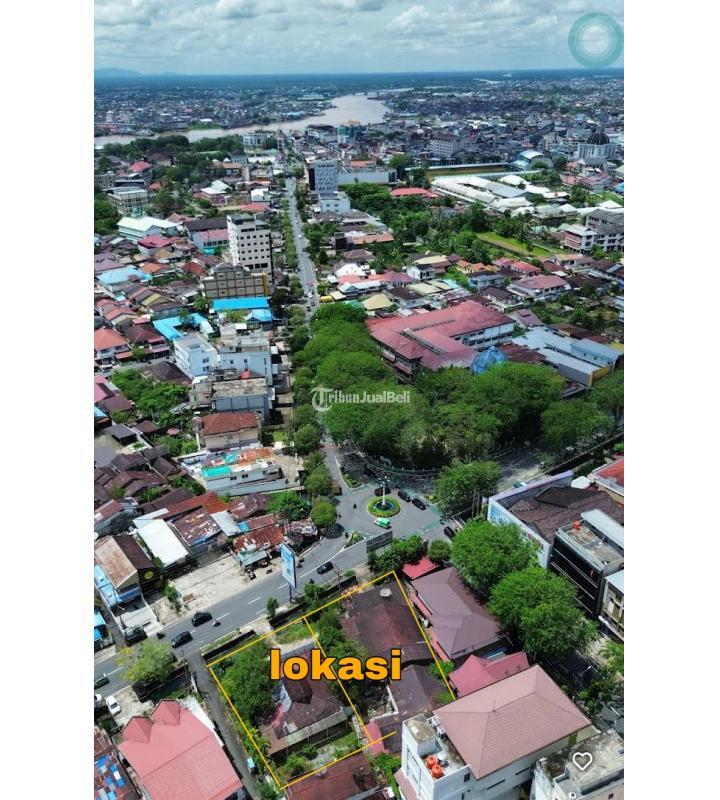 Dijual Tanah, Luas 1.691m2, SHM, Cocok Peruntukan Bisnis, Tepi Jalan Merdeka - Pontianak
