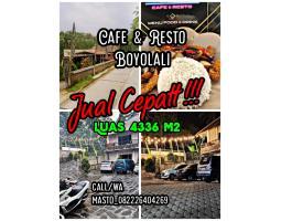 Dijual Resto Cafe di Boyolali 4336m Bangunan 2 Lantai 5,5M Nego - Boyolali 