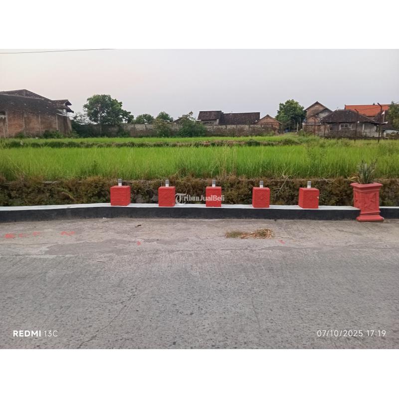 Dijual Tanah 1550m2 Bisa Pekarangan Wisata Janti Klaten 800 Juta - Klaten