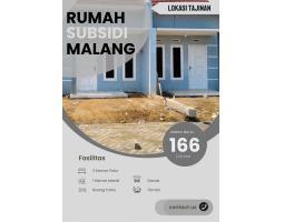 Dijual Rumah Subsidi Dekat Pasar Induk Gadang Tipe 30 2KT 1KM SHGB - Malang 