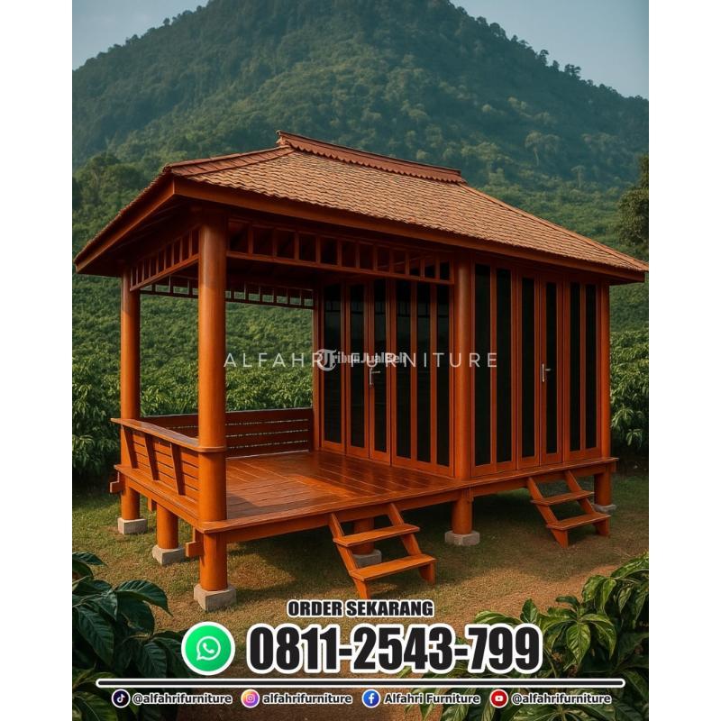 Rumah Kayu Bahan Pilihan Anti Rayap - Bandung