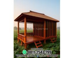 Rumah Kayu Tipe Resort Estetik Mewah Cocok Untuk Investasi Wisata - Bandung