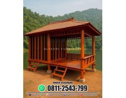 Rumah Kayu Minimalis Modern Premium Mewah Cocok Villa Keluarga - Bandung