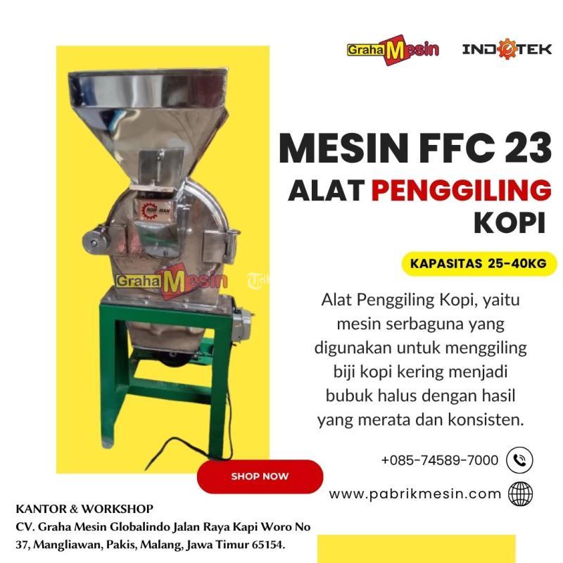 Alat Mesin FFC 23 Penggiling Kopi Graha Mesin - Malang