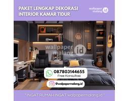 Paket Lengkap Dekorasi Interior Kamar Tidur - Malang