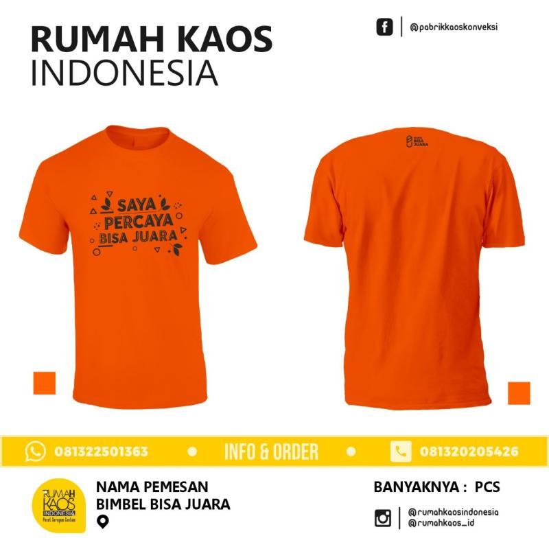 Kaos Sablon Custom Banyumanik Kaos Seragam Kelas - Semarang