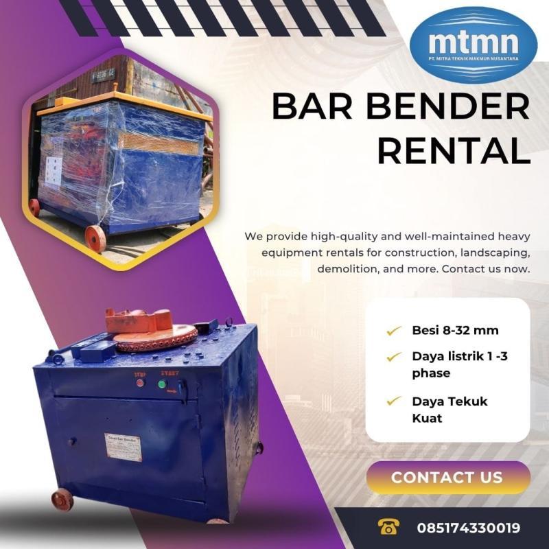 Sewa Mesin Bar Cutter - Jember