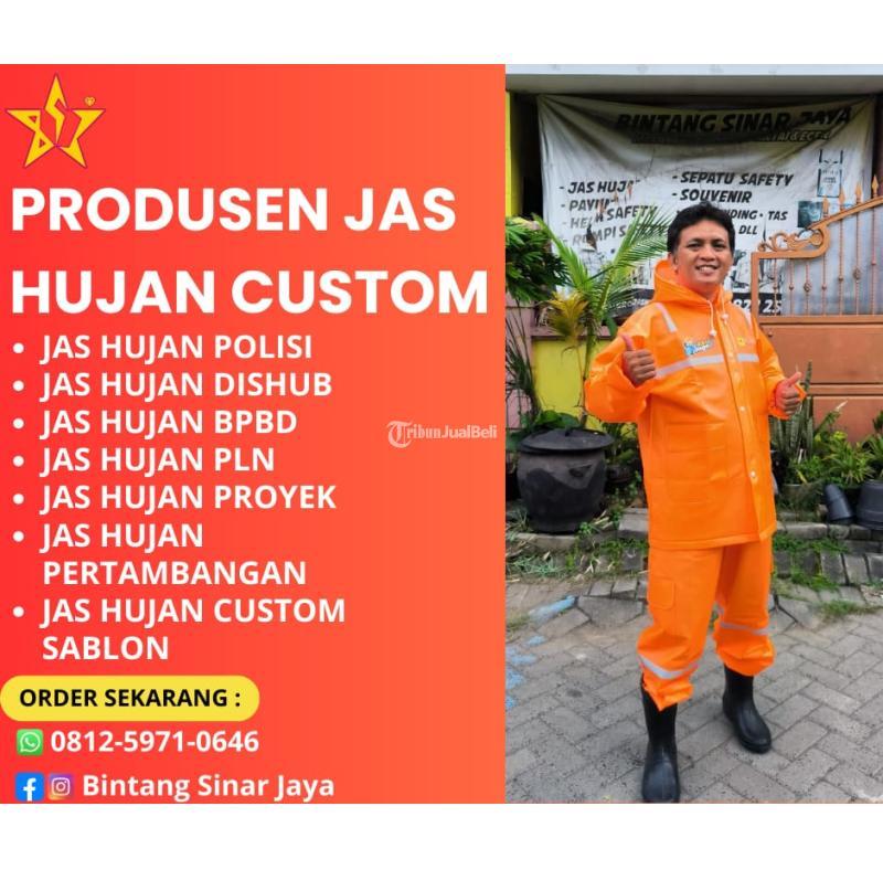 Jas Hujan Custom Harga Terjangkau - Sidoarjo