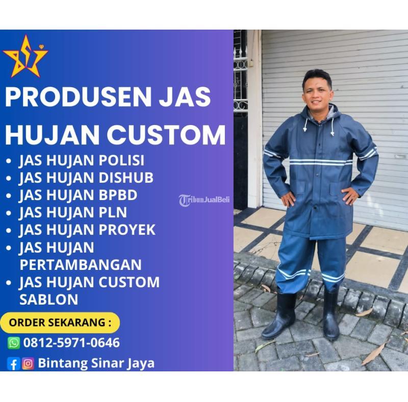 Jas Hujan Custom Harga Terjangkau - Sidoarjo