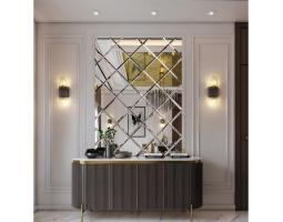 Kaca Bevel Custom untuk Rumah Modern - Malang 