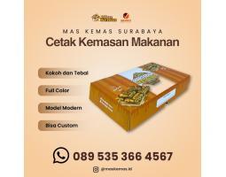 Tempat Percetakan Kemasan Box Makanan Terdekat - Surabaya
