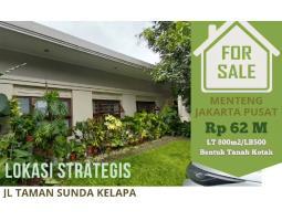 Dijual Cepat Rumah di Jl.Taman Sunda Kelapa, Menteng - Jakarta Pusat