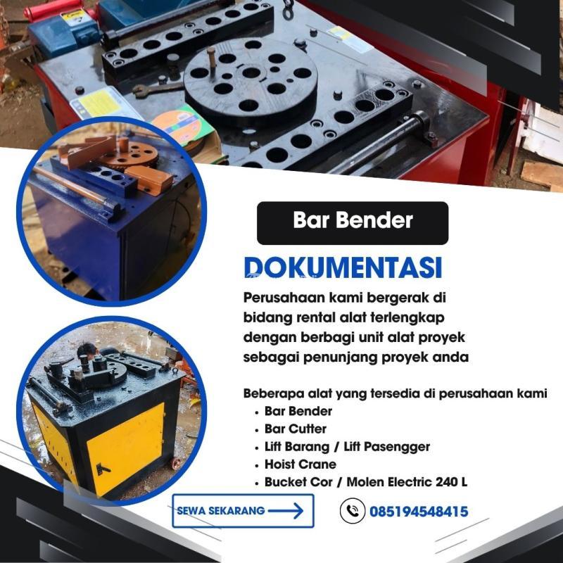 Sewa Bar Bender Indonesia - Bengkayang