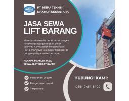 Jasa Sewa Lift Proyek Terpercaya - Makassar