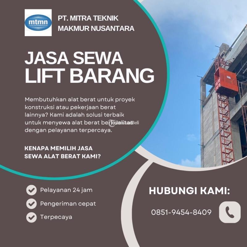 Jasa Sewa Lift Proyek Terpercaya - Makassar