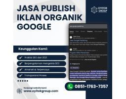 Jasa Publish Iklan Organik Google - Malang