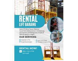 Sewa Lift Barang Proyek - Mojokerto