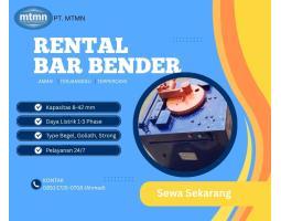 Rental Bar Bender Murah Terpercaya, Kapasitas 8-42mm, PT. MTMN, Batu - Malang