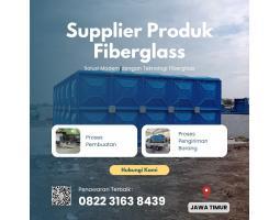 Tangki Fiberglass Hujan Atau Terik Tetap Tangguh Kuat - Nganjuk