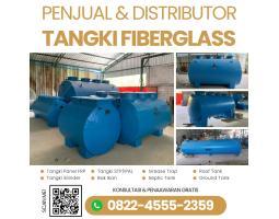 Tangki Fiberglass STP IPAL Limbah 2.000 m3 Solusi Air Skala Proyek - Trenggalek