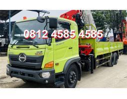 Truck Crane Truck Mounted Crane Lorry Crane Boom Crane 8 Ton 9 Ton 10 Ton 12 Ton 15 Ton - Bekasi