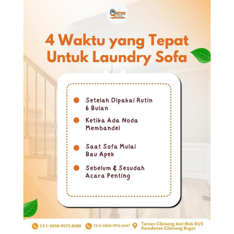 Jasa Cuci Sofa di Cibuluh - Bogor