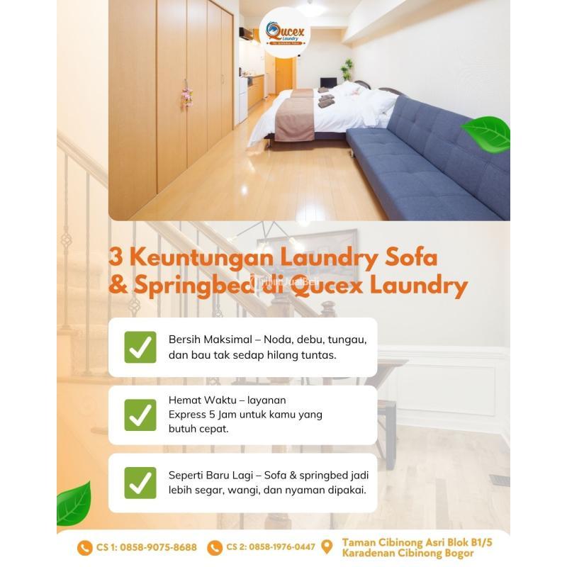 Jasa Cuci Sofa di Cibuluh - Bogor