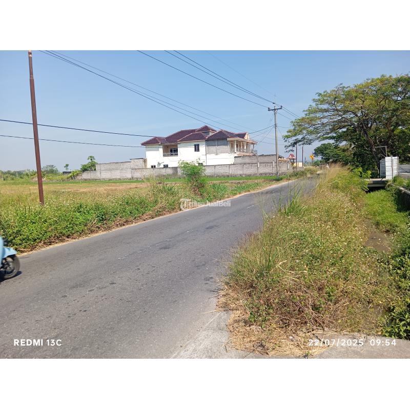 Dijual Tanah 3448m2 Muka 22m Jalan Wisata Janti - Klaten