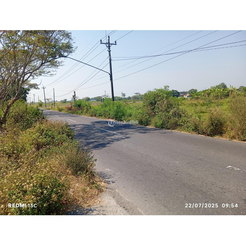 Dijual Tanah 3448m2 Muka 22m Jalan Wisata Janti - Klaten