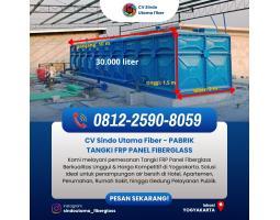 Tangki Air Panel Fiberglass - Sleman