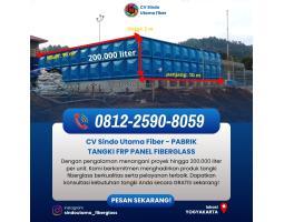 Tangki Air Panel Fiberglass - Sleman