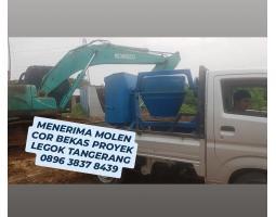 Menampung Mesin Molen Cor Beton Bekas Proyek Segala Kondisi Legok - Tangerang