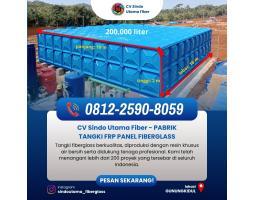 Tangki Air Knock Down Panel - Gunungkidul