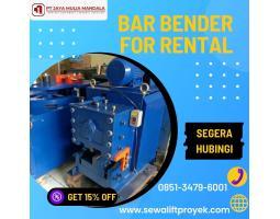 Sewa Bar Bender Sewa Alat Penekuk Besi - Surabaya