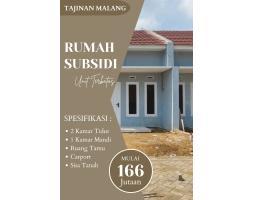 Dijual Rumah Subsidi Murah Lokasi Tajinan Dekat RSUD - Kota Malang