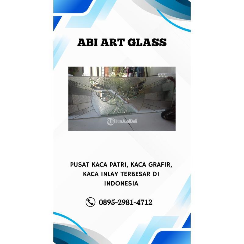 Kaca Patri Grafir Inlay Gereja - Bangka