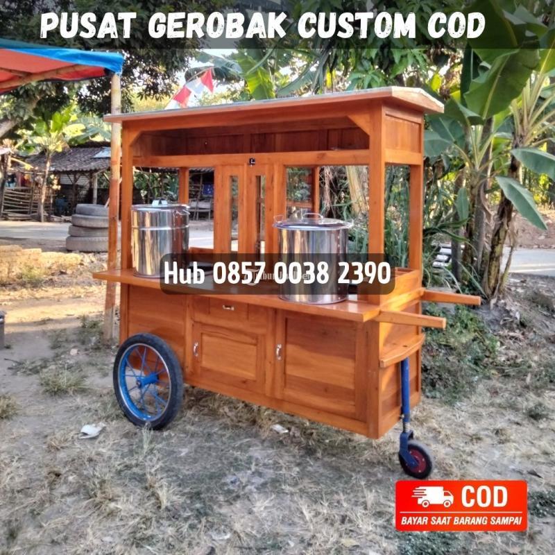 Gerobak Mie Ayam Bakso Keliling Kec Sawangan Bayar COD Free Ongkir - Magelang