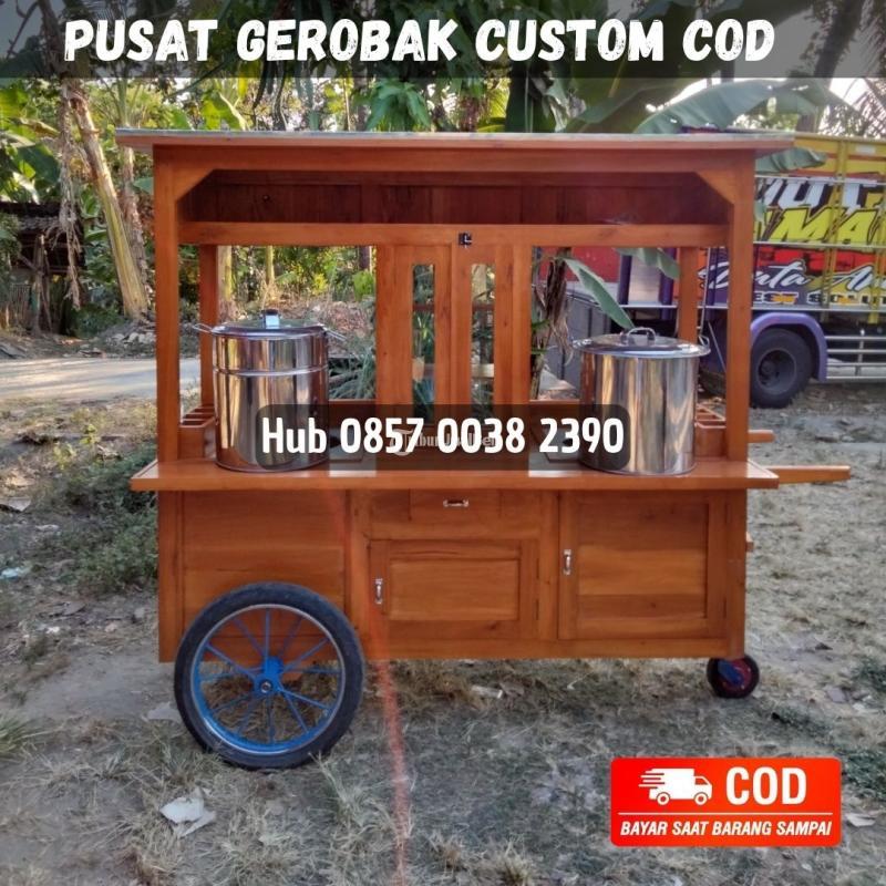 Gerobak Mie Ayam Bakso Keliling Kec Sawangan Bayar COD Free Ongkir - Magelang