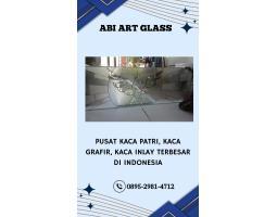 Kaca Patri Grafir Inlay Gereja - Bangka Selatan