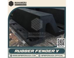 Rubber Fender V  Pelindung Dermaga Kokoh dan Tahan Lama - Malang