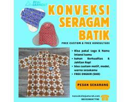 Jasa Konveksi Seragam Batik Sekolah Dasar - Mesuji