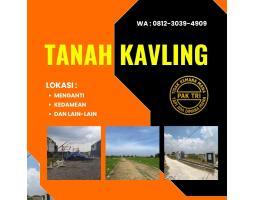 Dijual Tanah Kavling Kedamean Siap Bangun - Surabaya 